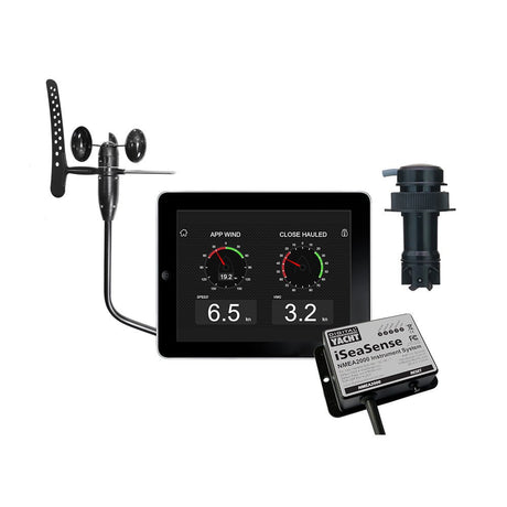 Digital Yacht iSeaSense Wireless Speed Depth Temp Pack Plus Wind - ZDIGISSPK2 - Anchor Express