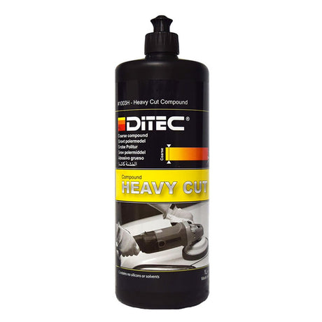 DiTEC Marine Products Heavy Cut Polishing Compound 32oz for Scratch Removal and Paint Refinishing - PC - CMPD - HCO2 - Anchor Express