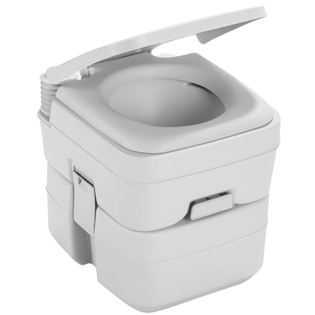Dometic 965 Portable Toilet w/Mounting Brackets - 5 Gallon - Platinum - Anchor Express