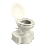 Dometic Bone M65 Marine Gravity Toilet - Elongated Seat Size w/Foot Pedal - Anchor Express