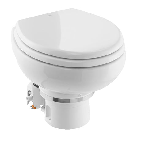 Dometic MasterFlush 7120 White Electric Macerating Toilet w/Orbit Base - Freshwater - 24V - Anchor Express