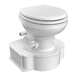 Dometic White M65 Marine Gravity Toilet - Elongated Seat Size w/Foot Pedal - Anchor Express