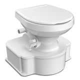 Dometic White M65 Marine Gravity Toilet - Standard Seat Size w/Foot Pedal - 312070001 - Anchor Express