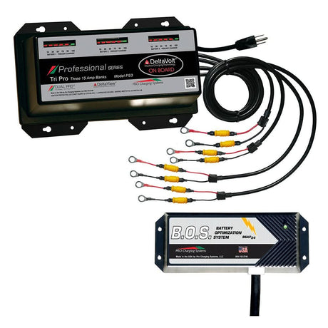 Dual Pro PS3 3 Bank Battery Charger w/2 Bank B.O.S. - Anchor Express