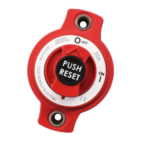 Egis 20A Panel Mount Mini Circuit Breaker - Anchor Express