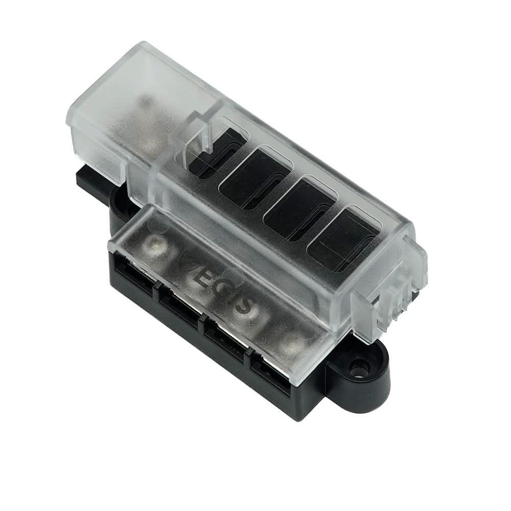 Egis RT Fuse Block - 4 Circuit w/Cover - Anchor Express
