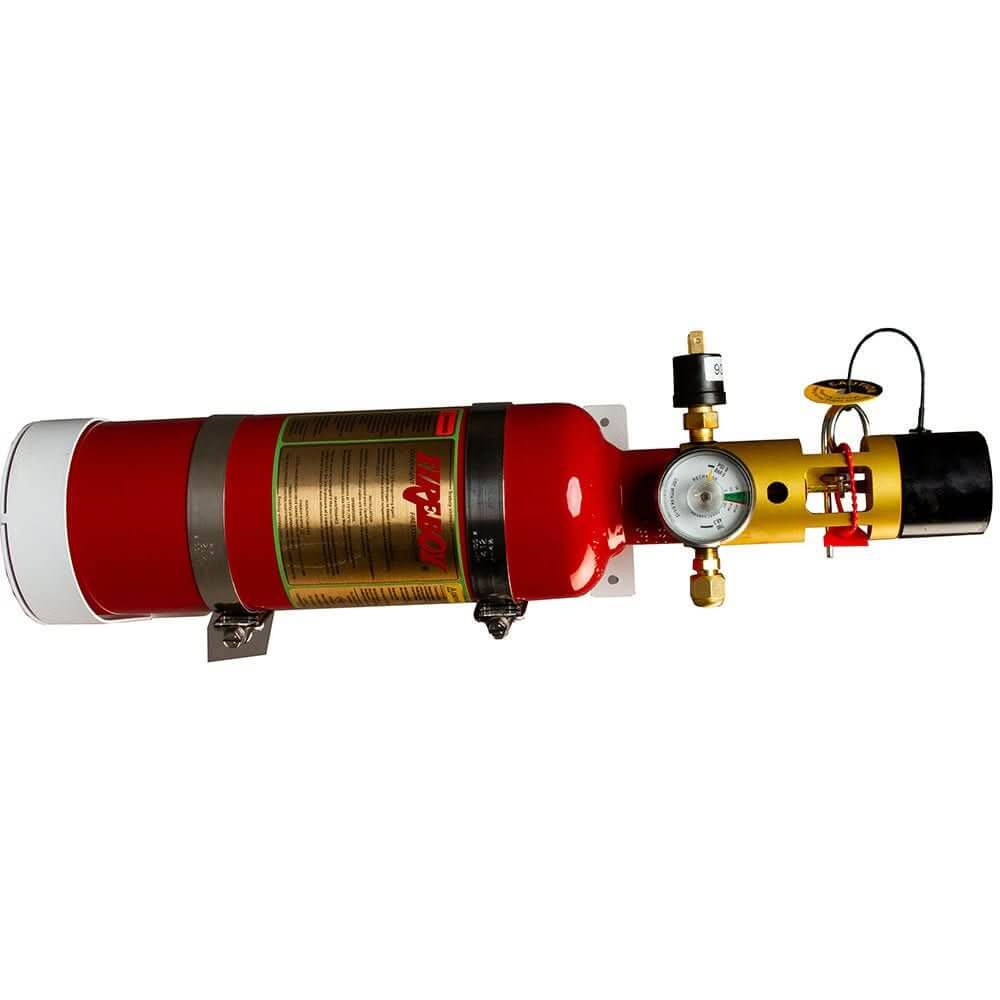 Fireboy - Xintex MU Series Horizontal Clean Agent Fire Extinguisher - 225 Cubic Feet - MU0225NVC - F - Anchor Express