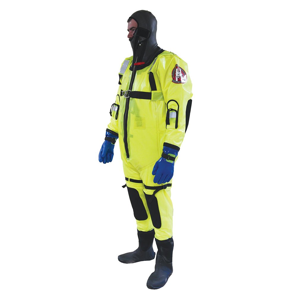 First Watch RS - 1000 Ice Rescue Suit in Hi - Vis Yellow for Cold Water Emergencies - RS - 1000 - HV - U - Anchor Express