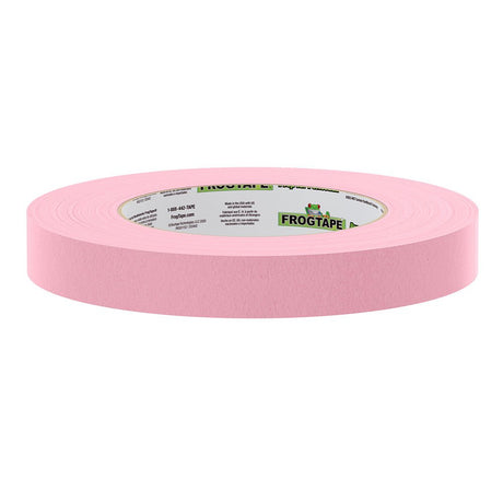 FrogTape CP 325 Medium - High Adhesion Masking Tape - 18MM x 55M x 12 - Pack - Pink - Rated f/325°F - Anchor Express