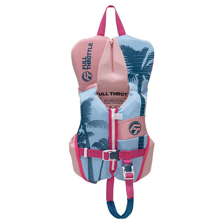 Full Throttle Infant Rapid - Dry Flex - Back Life Jacket - Pink - 142200 - 105 - 000 - 25 - Anchor Express