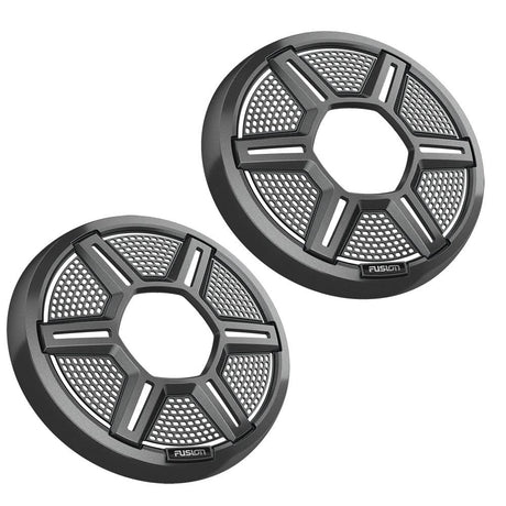 Fusion Apollo™ 6.5" Shielded Grey Speaker Grilles (Pair) - Anchor Express