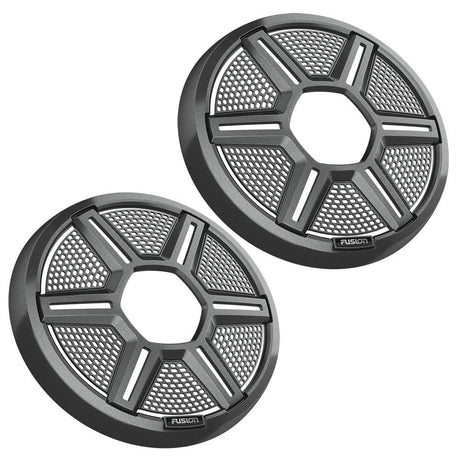 Fusion Apollo™ 7.7" Shielded Grey Speaker Grilles (Pair) - Anchor Express