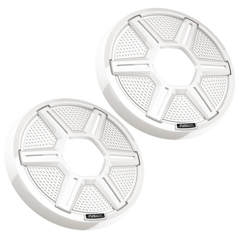 Fusion Apollo™ 7.7" Shielded White Speaker Grilles (Pair) - Anchor Express
