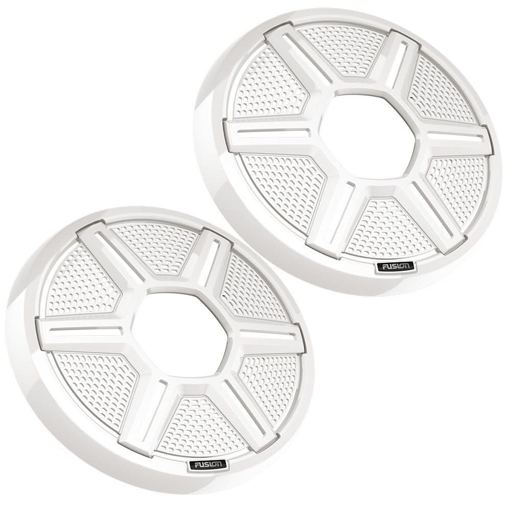 Fusion Apollo™ 8.8" Shielded White Speaker Grilles (Pair) - Anchor Express