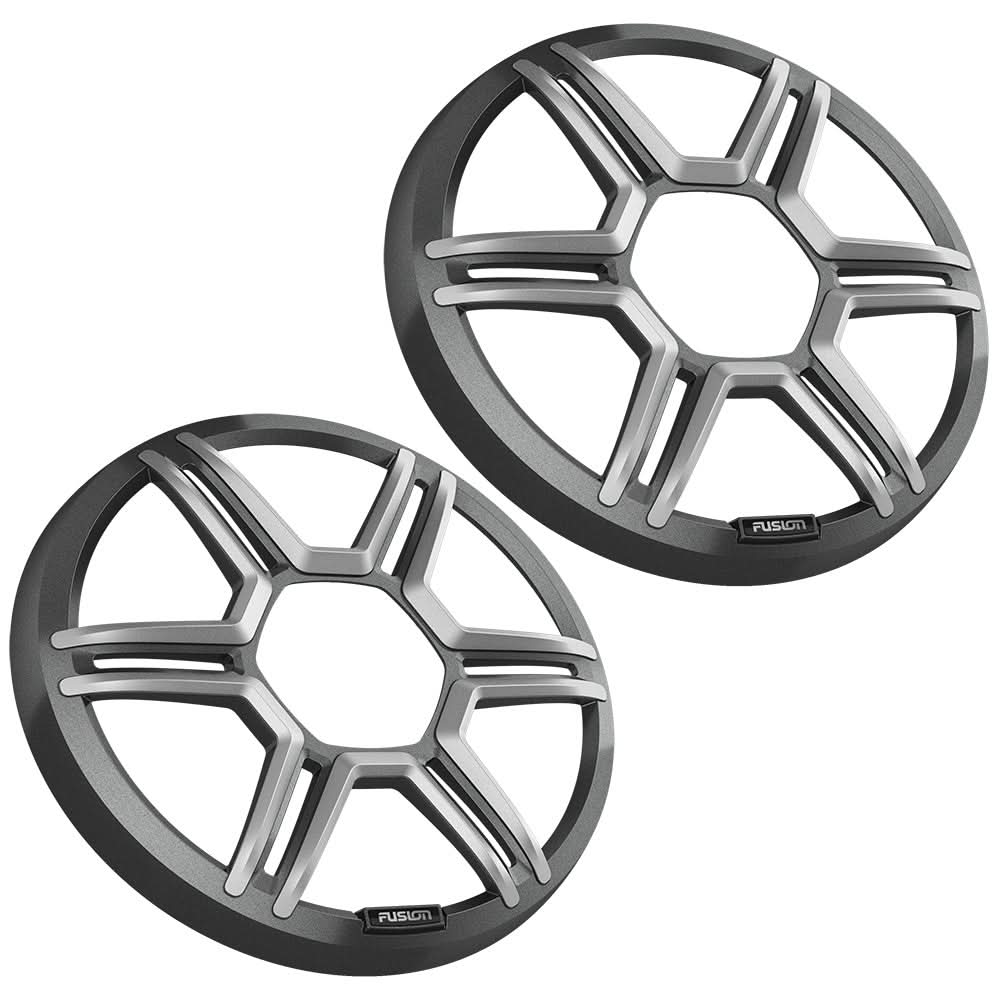 Fusion Apollo™ 8.8" Sports Grey Speaker Grilles (Pair) - Anchor Express