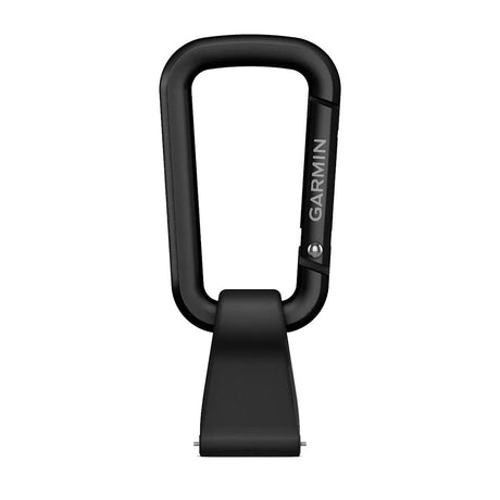 Garmin Carabiner Clip for MOB Tag - Black with Quick - Release and Floating Keychain - 010 - 13401 - 21 - Anchor Express