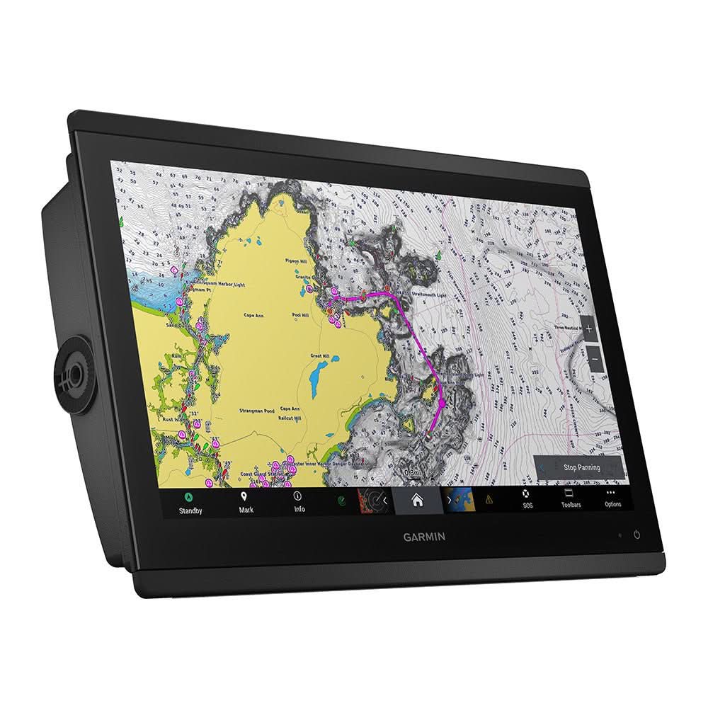 Garmin GPSMAP 8616 Chartplotter GN+ with 16 - Inch Full HD Touchscreen, Preloaded Maps, and Network Connectivity - 010 - 02093 - 50 - Anchor Express