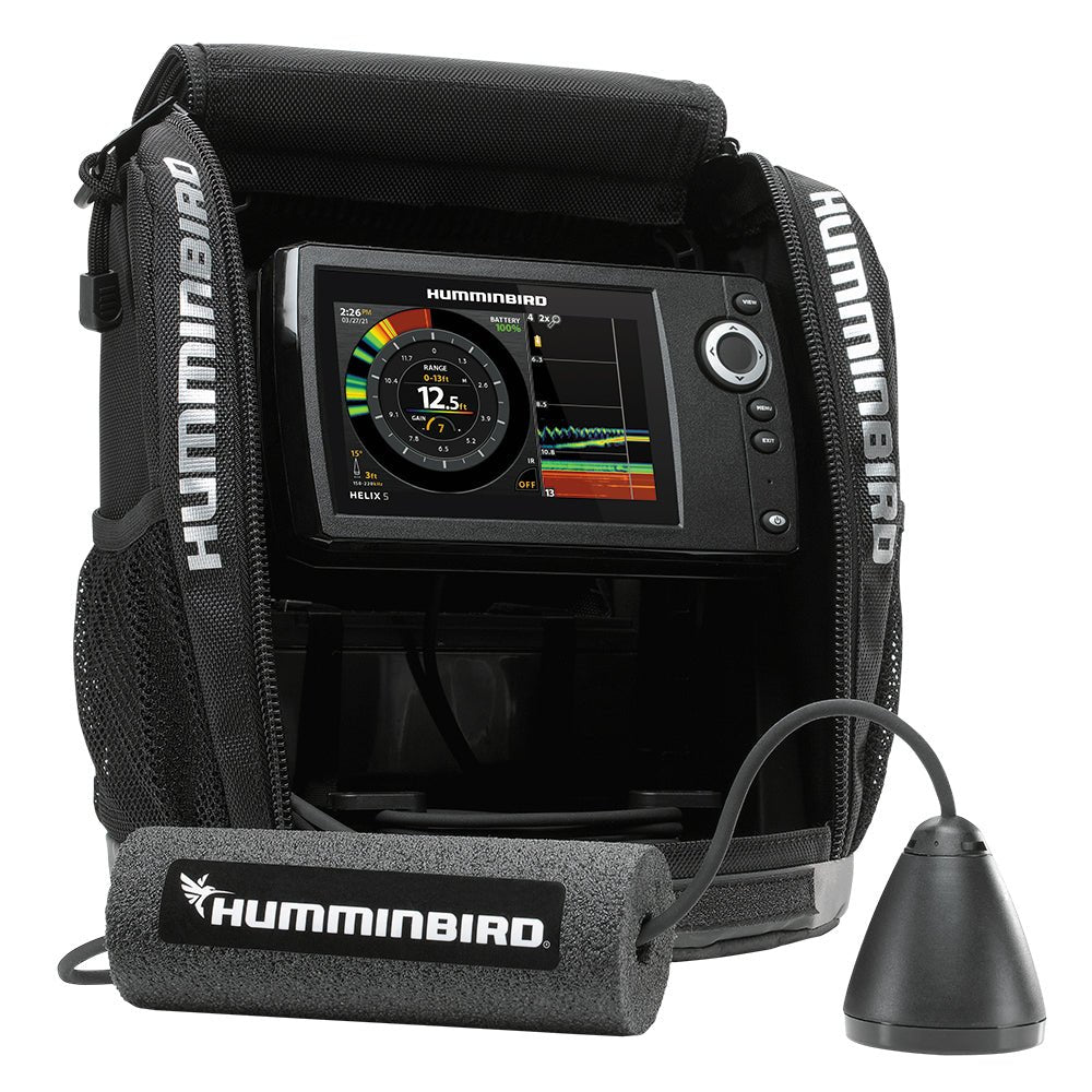 Humminbird ICE HELIX 5 CHIRP G3 Sonar Fishfinder with Full - Color HD Display - 411720 - 1 - Anchor Express