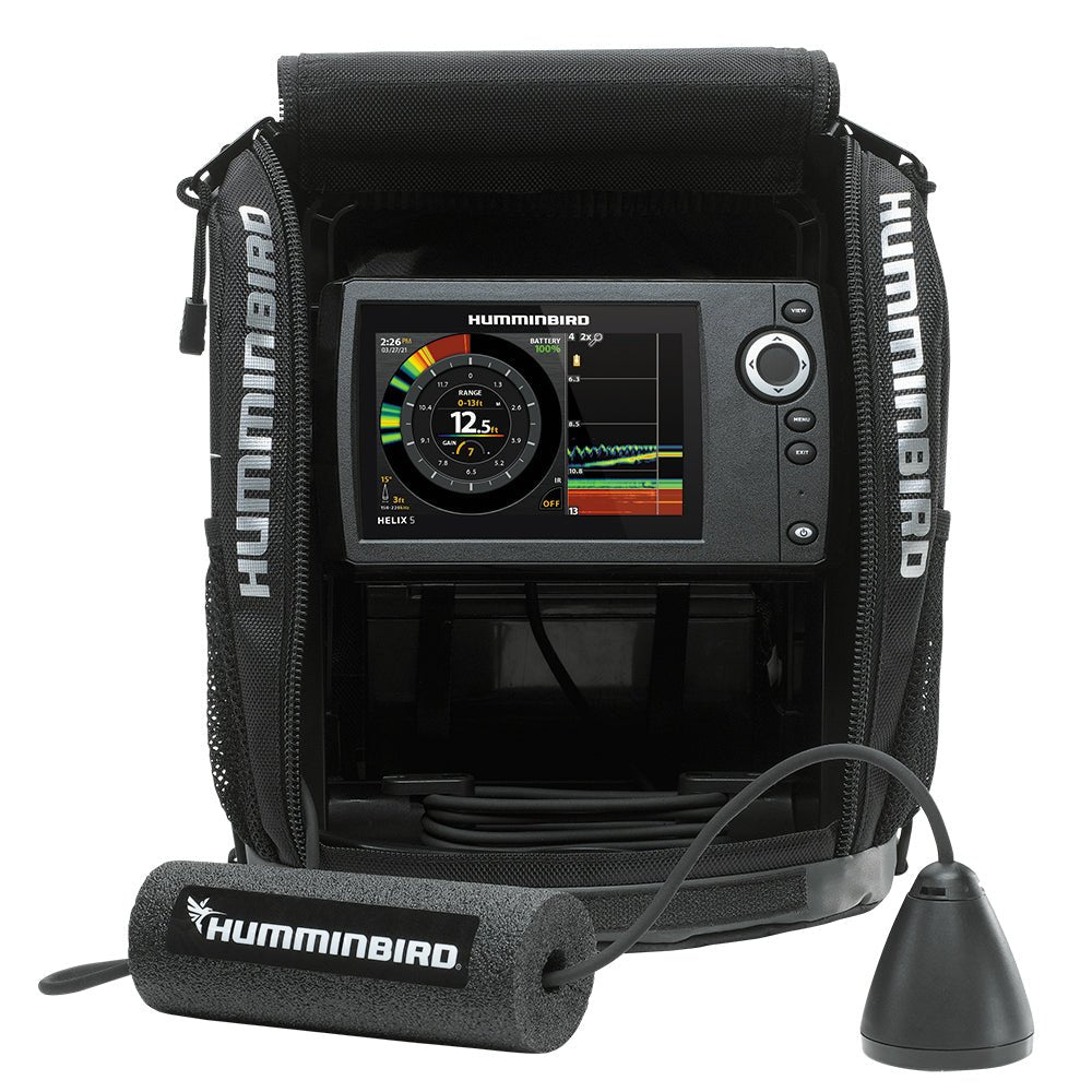 Humminbird ICE HELIX 5 CHIRP G3 Sonar Fishfinder with Full - Color HD Display - 411720 - 1 - Anchor Express