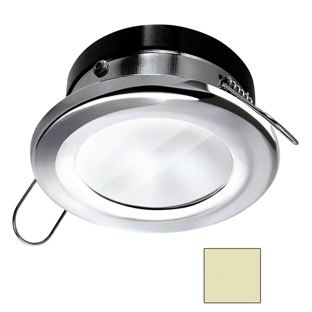 i2Systems Apeiron A1110Z 4.5W Spring Mount Light - Round - Warm White - Polished Chrome Finish - Anchor Express