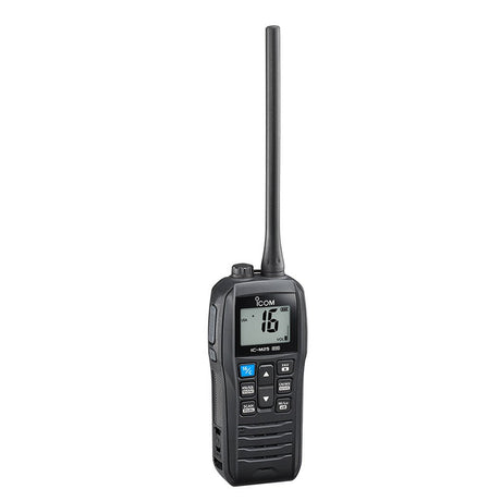 Icom M25 EVO Handheld VHF Radio - Black - M25 EVO BLACK 61 - Anchor Express