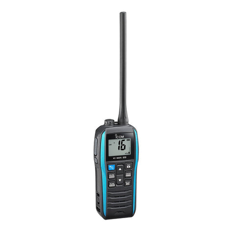Icom M25 EVO Handheld VHF Radio - Blue - M25 EVO BLUE 71 - Anchor Express