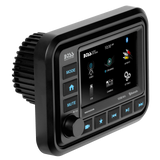 Boss Audio Bluetooth (Audio Streaming) Marine Gauge Digital Media AM/FM Receiver - Black - MGV550B