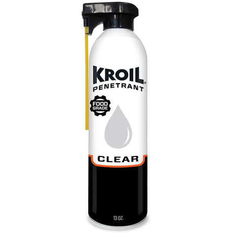 Kroil Clear Food Grade Penetrating Oil - Aerosol - 13oz Can w/SprayTech™ - Anchor Express