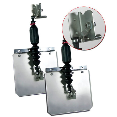 Lectrotab Pro Troller Smart Tabs Series for 17 - 20 Foot Boats with 80 - 175 HP - Automatic Trim Tabs and Trolling Brakes - PT1290 - 60 - Anchor Express