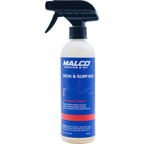 Malco Deck & Surface Spray All Purpose Cleaner - 16oz for Marine and Surface Cleaning - 166016 - Anchor Express