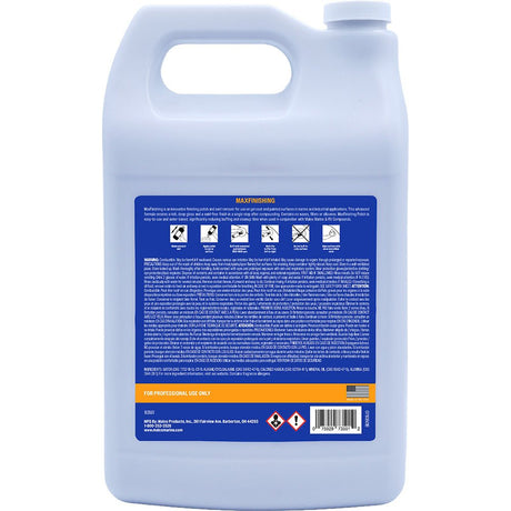 Malco MaxFinishing Polish - 1 Gallon for Deep Gloss and Swirl - Free Finish - 163501 - Anchor Express