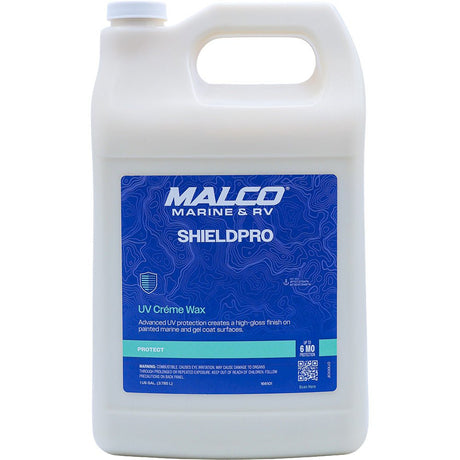 Malco ShieldPro UV Creme Wax 1 Gallon for Marine Fiberglass and Painted Surfaces - 166101 - Anchor Express
