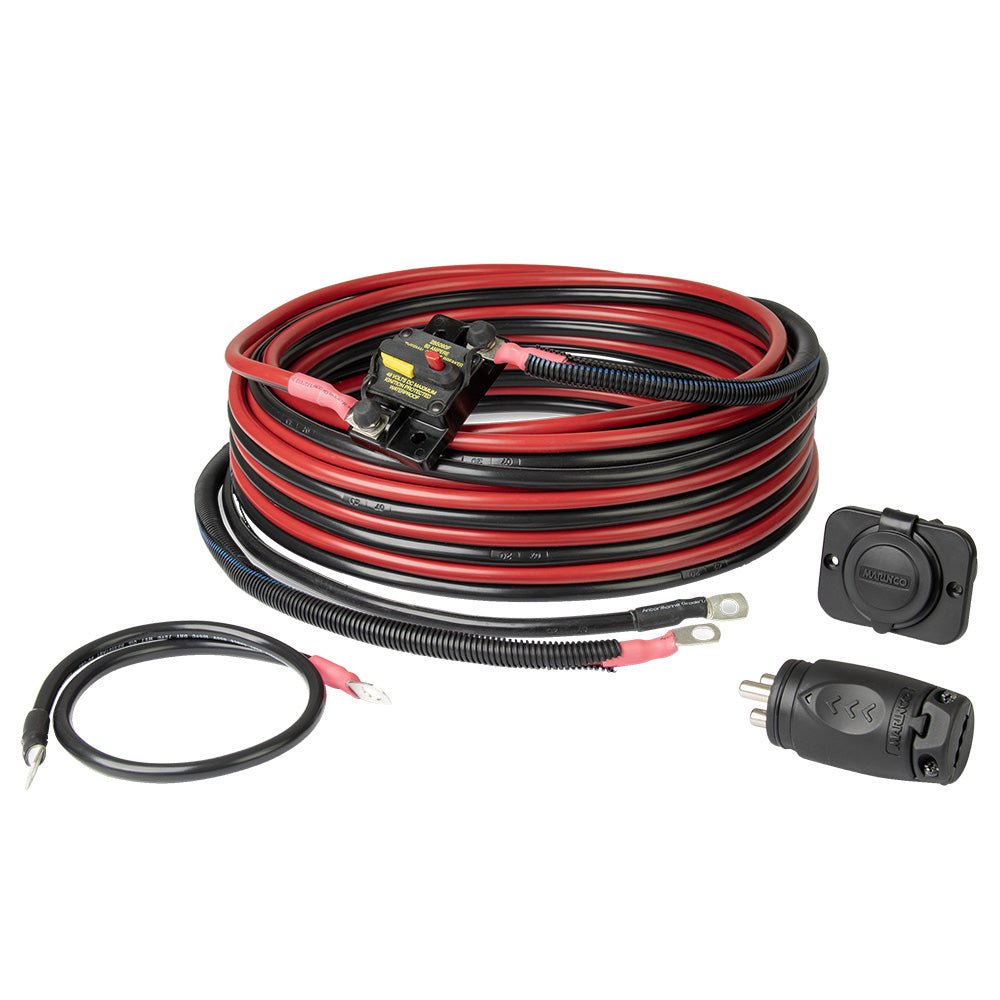 Marinco 24V Trolling Motor Wiring Kit w/70A Plug & Receptacle - 24VWKS3 - Anchor Express