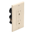 Marinco Ivory GFCI Ground Fault Circuit Interrupter - 15 Amp, 125V, Female Outlet - 1591 - FI - Anchor Express