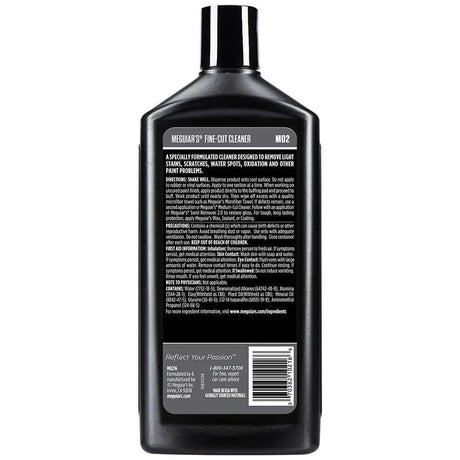 Meguiar's Fine - Cut Cleaner 16oz - Professional Surface Defect Removal and Paint Restoration - M0216 - Anchor Express
