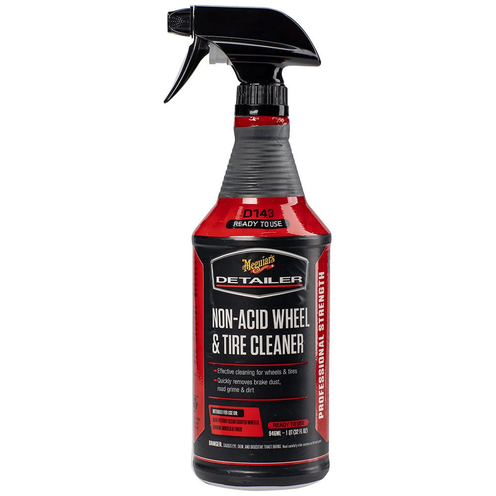 Meguiar's Non - Acid Wheel & Tire Cleaner - 32oz - DRTU14332 - Anchor Express