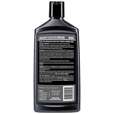 Meguiar's Professional Ultra - Cut Compound 8oz - High - Performance Scratch and Defect Remover - M10508 - Anchor Express