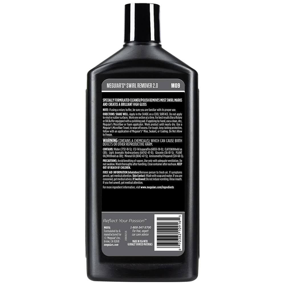 Meguiar's Swirl Remover 2.0 - 16oz for Fine Scratch and Swirl Mark Removal - M0916 - Anchor Express