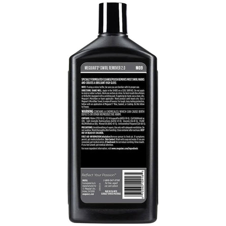 Meguiar's Swirl Remover 2.0 - 16oz for Fine Scratch and Swirl Mark Removal - M0916 - Anchor Express