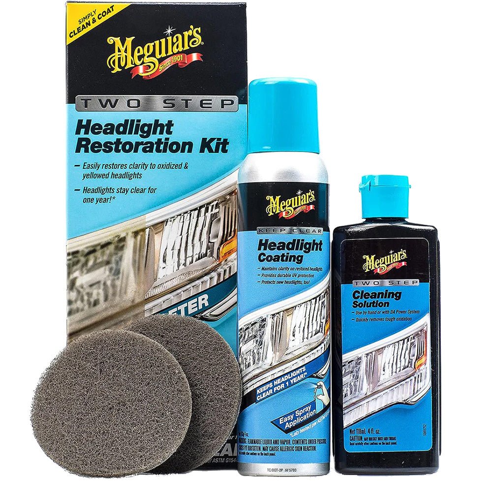 Meguiar's Two - Step Headlight Restoration Kit - G2970 - G2970 - Anchor Express