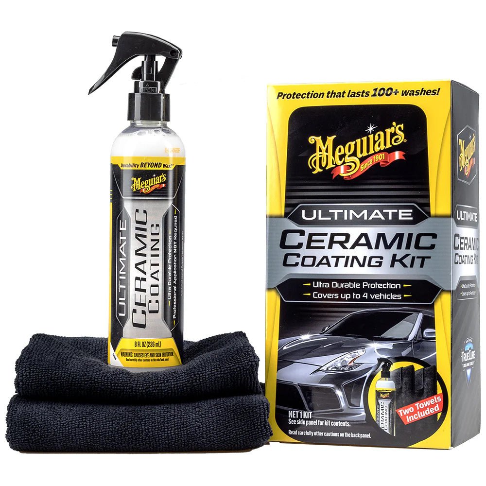 Meguiar's Ultimate Ceramic Coating Kit - 8oz for Long - Lasting Car Protection - G240100 - Anchor Express
