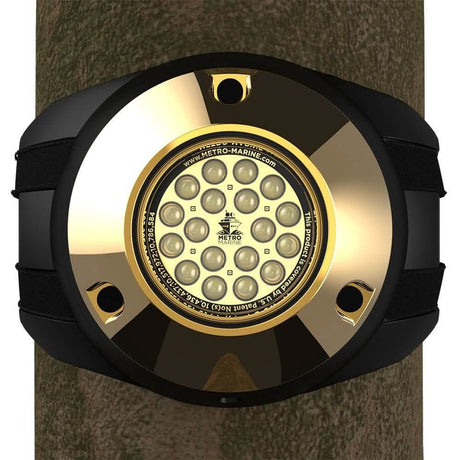 Metro Marine High - Output Piling Mount Underwater Light w/Intelligent Monochromatic LED's - White, 45° Beam - F - PMR1 - W3 - 45 - Anchor Express
