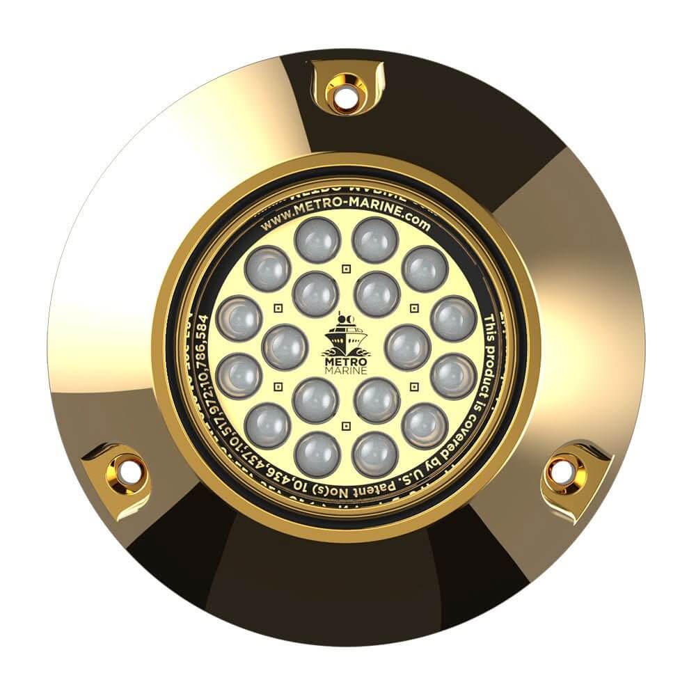 Metro Marine High - Output Submersible Underwater Light w/Intelligent Monochromatic LED's - Green, 45° Beam - F - BMR1 - G3 - 45 - Anchor Express