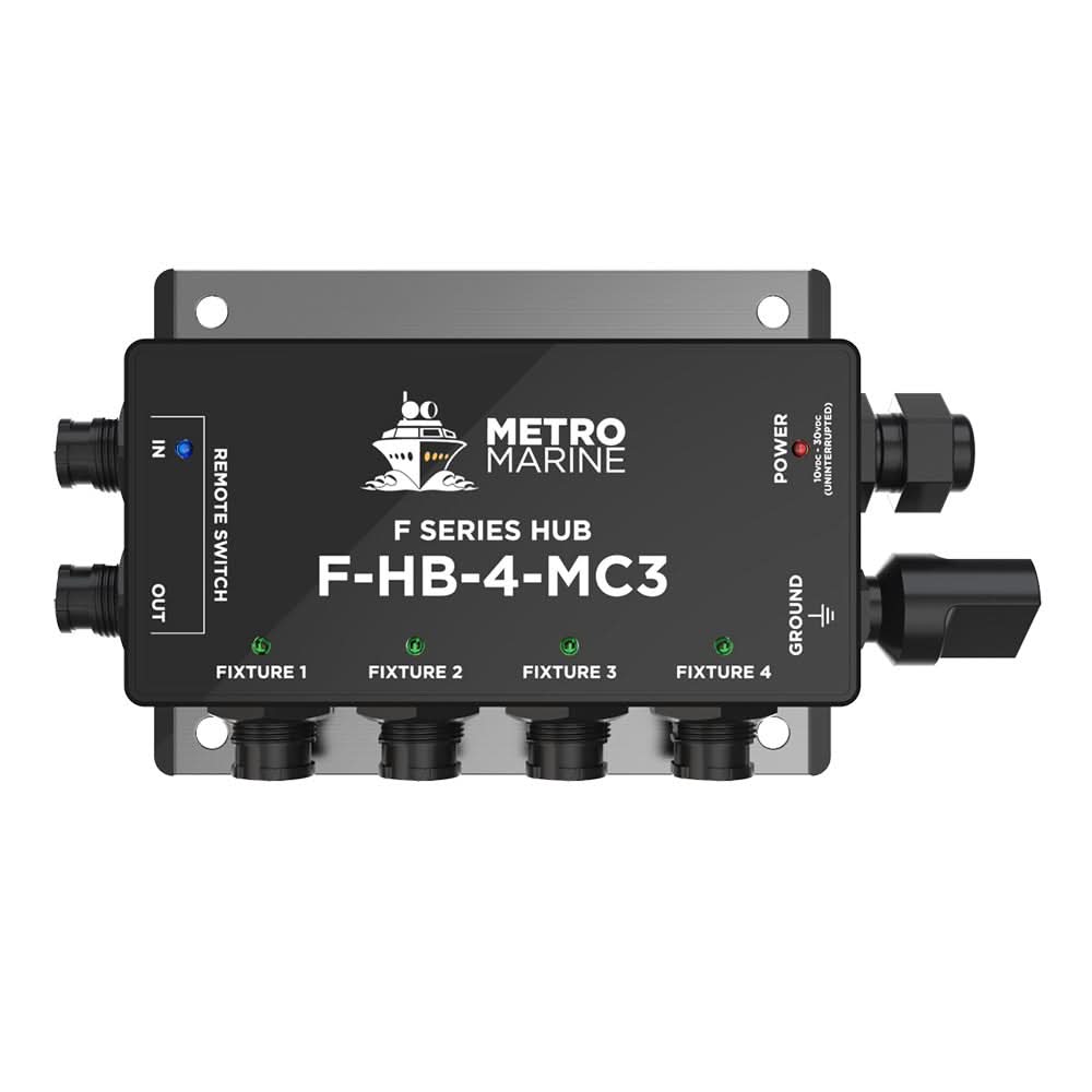 Metro Marine Single Color Hub - 4 Outputs - F - HB - 4 - MC3 - Anchor Express