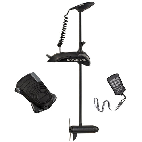 MotorGuide Xi5 Wireless Trolling Motor with GPS Remote and Wireless Pedal - 105 lbs, 60 - inch Shaft, 36V for Freshwater Fishing - 940800260 - Anchor Express