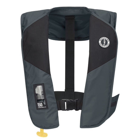 Mustang MIT 150 Convertible A/M Inflatable PFD - Admiral Grey - Anchor Express