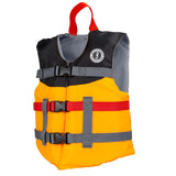 Mustang Youth Livery Foam Vest - Mango/Black - MV230002 - 203 - 0 - Anchor Express