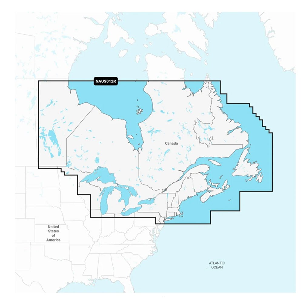 Navionics NAUS012R - Canada, East & Great Lakes - Navionics+ - 010 - C1466 - 30 - Anchor Express