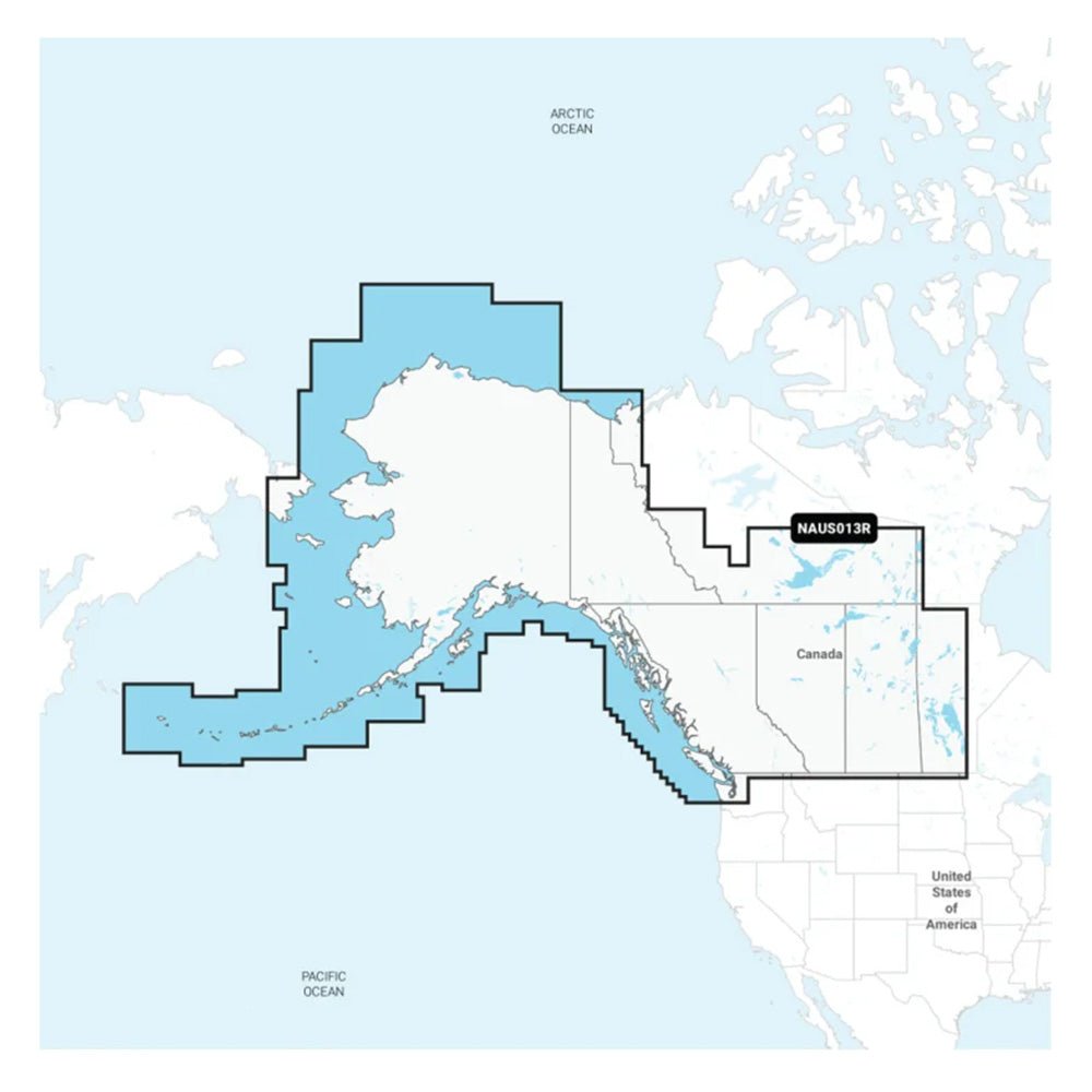 Navionics NAUS013R - Canada, West & Alaska - Navionics+ - 010 - C1467 - 30 - Anchor Express