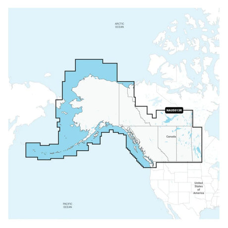 Navionics NAUS013R - Canada, West & Alaska - Navionics+ - 010 - C1467 - 30 - Anchor Express